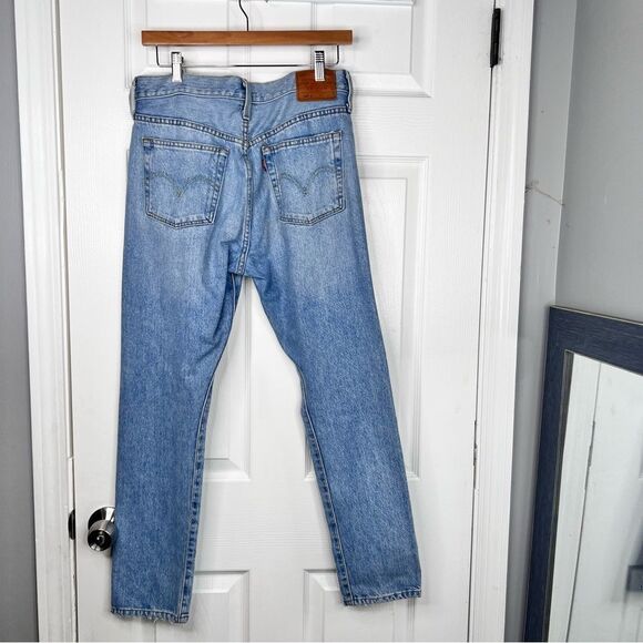 Sz 29x28"/8 Levi's Vintage 501 Skinny Distressed Jeans Preloved $118 MSRP - Picture 4 of 16